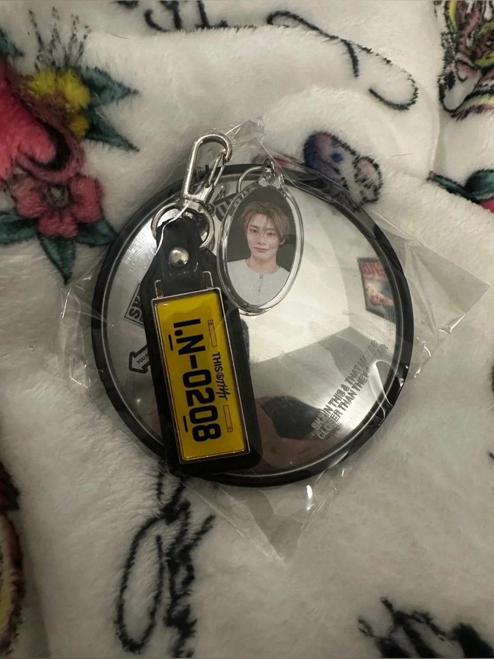Stray Kids I.N SKZ THIS & THAT Keychain Mirror